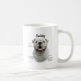 Historikdesign för bulldog kaffemugg