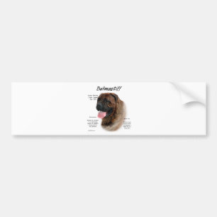 Historikdesign för bullmastiff (brindle) bildekal