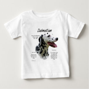 Historikdesign för Dalmatien (blk) Tee