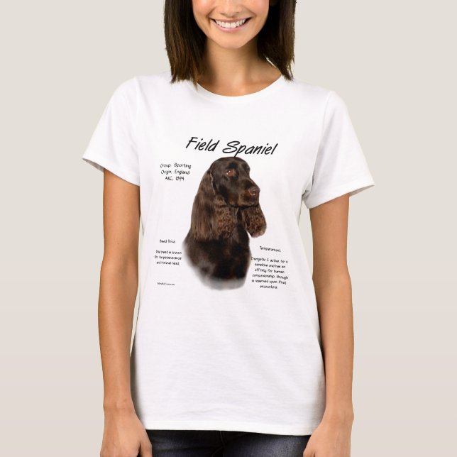 Historikdesign för fält t-shirt (Framsida)