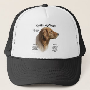 Historikdesign för Golden Retriever Truckerkeps