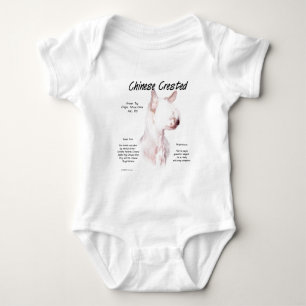 Historikdesign för kinesiska beskurna (hårlösa) t shirt