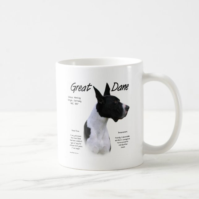 Historikdesign för Mantle Great dane Kaffemugg (Höger)