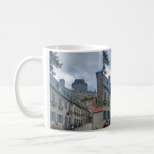 Historikdistriktet i Quebec City Kaffemugg (Vänster)