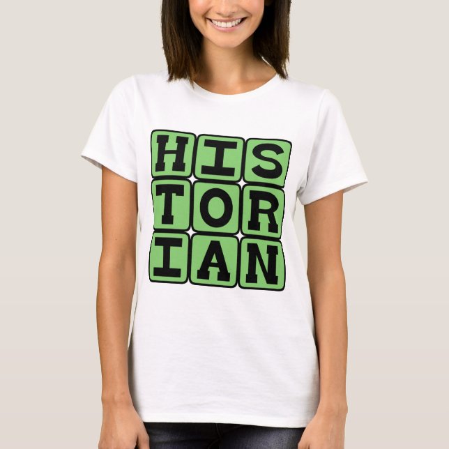 Historiker, Historiens väktare Tee (Framsida)
