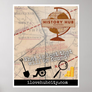 Historikhubbjägare - Officiellen Poster säsong 1