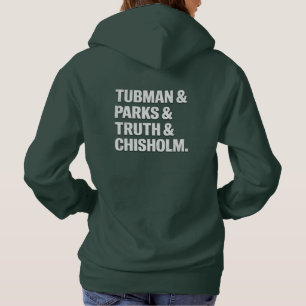 Historikikoner: Tubman, Parker, Truth och Chisolm T Shirt