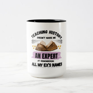 Historiklärare: Data, inte katastrofer Två-Tonad Mugg