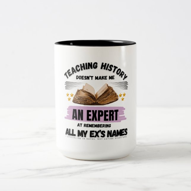 Historiklärare: Data, inte katastrofer Två-Tonad Mugg (Center)