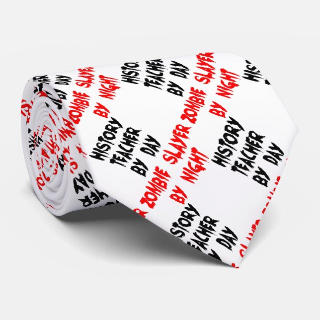 Historiklärare Zombie Joke Slips (Rullad)