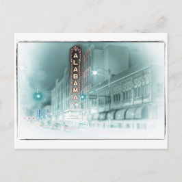 Historisk Alabama-teater i Birmingham, Alabama Vykort