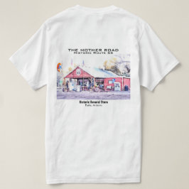 Historisk Arizona för rutt 66 vattenfärg för T-shirt