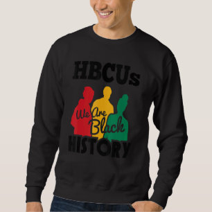 Historisk Black College Universiteten Hbcu Black H Lång Ärmad Tröja