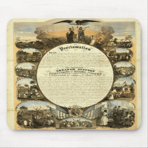 Historisk Emancipationmousepad Musmatta