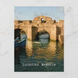 Historisk Essaouira Marocko autentisk resefoto Vykort