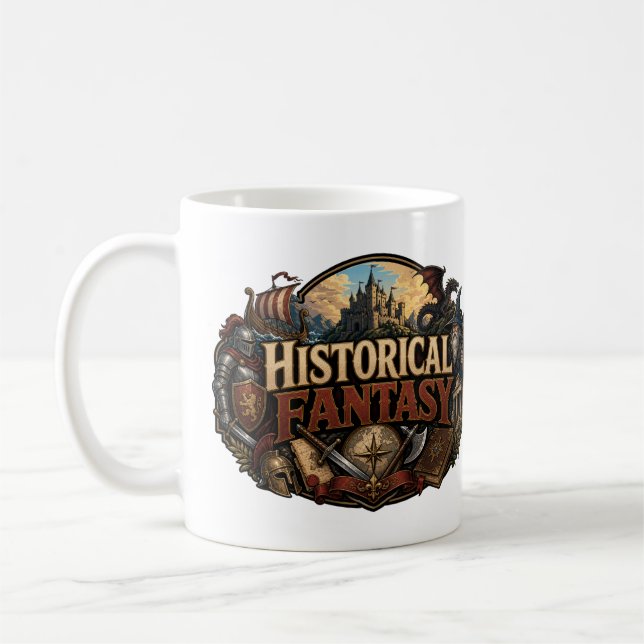 Historisk Fantasy Kaffemugg (Vänster)
