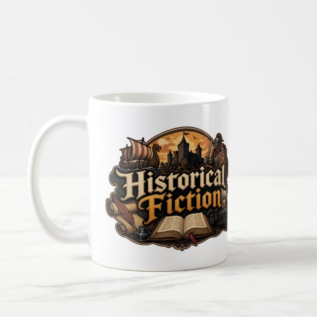 Historisk fiktionsälskare kaffemugg (Vänster)