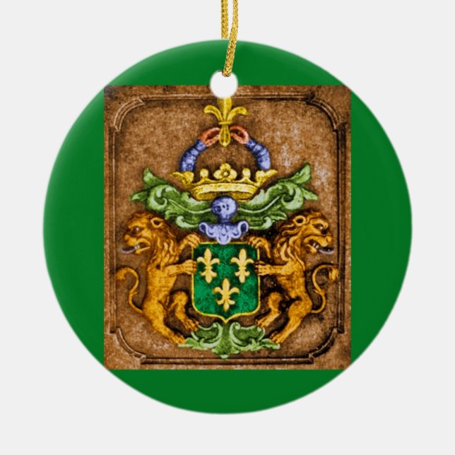 Historisk Holländare Skåpbil Westervelt Kröna Julgransprydnad Keramik (Framsidan)