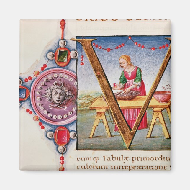 Historisk inledande V-bild Magnet (Framsidan)