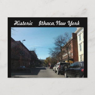 HISTORISK ITHACA, NYTT YORK-vykort Vykort