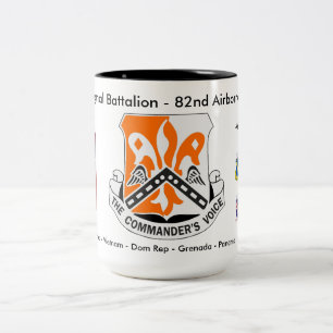 Historisk kaffemugg för 82nd Signal Battalion #1