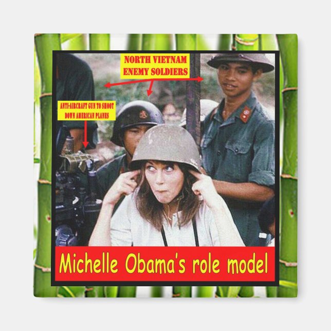 HISTORISK LESSON FÖR UNGA AMERIKANER MAGNET (Framsidan)