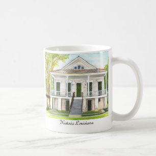 Historisk Louisiana hemmugg Kaffemugg