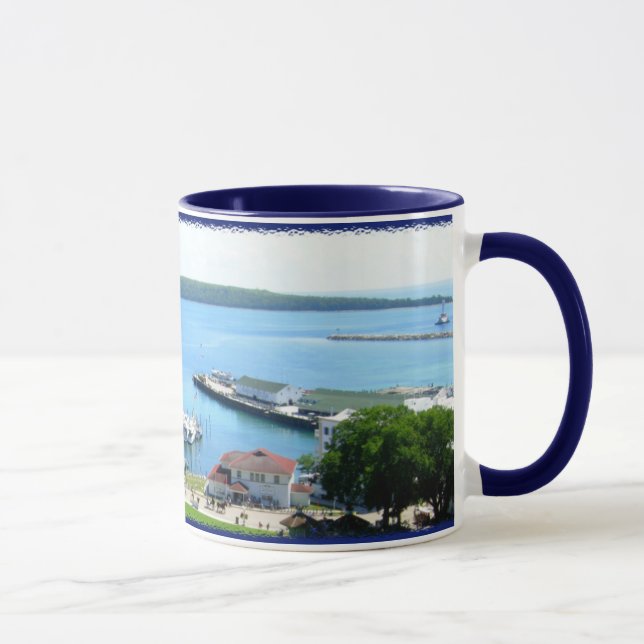 Historisk Mackinac ö Mugg (Höger)