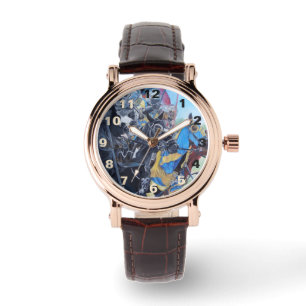 historisk medeltida knivar på hästar armbandsur