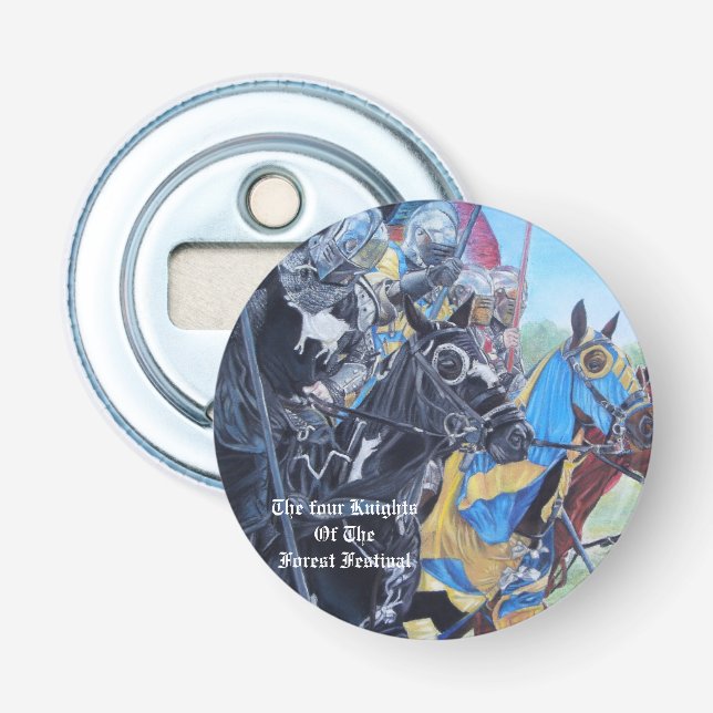 historisk medeltida knivskarp på hästar flasköppnare (Framsidan)