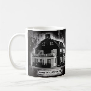 Historisk mugg för Amityville hus