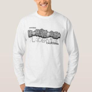 Historisk Placerville Kalifornien grabbskjorta Tee Shirt