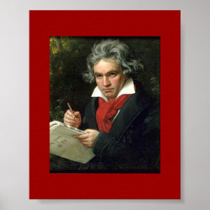 Historisk Poster Beethoven