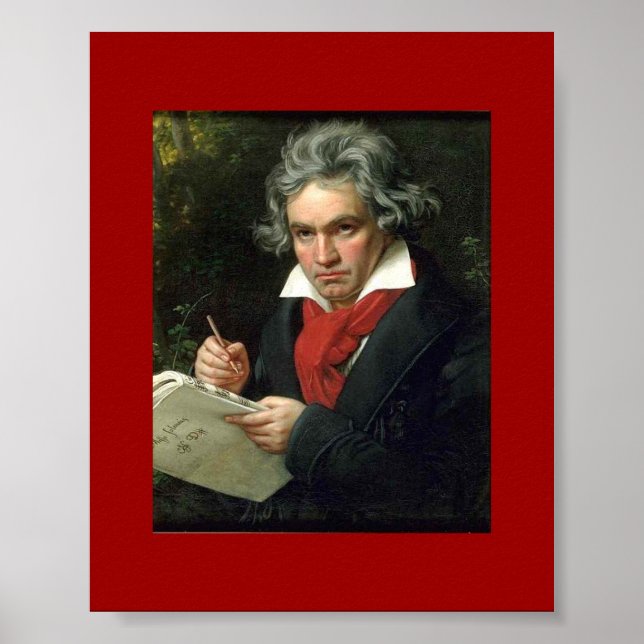 Historisk Poster Beethoven (Framsidan)