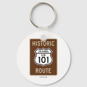 Historisk rutt US 101 Kalifornien (underteckna), Nyckelring
