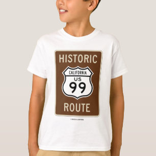 Historisk ruttUS-huvudväg 99 (Kalifornien) T Shirt