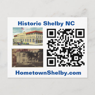 Historisk Shelby NC vykort