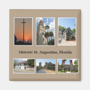 historisk st augustine florida magnet