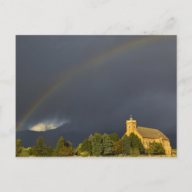 Historisk St Ignatius Uppdrag i St Ignatius. Vykort (Framsida)