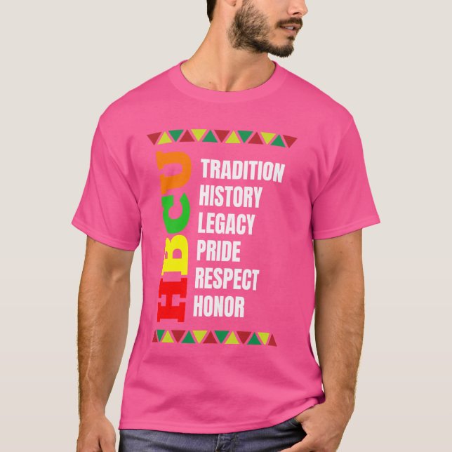 Historisk svart Universiteten T Shirt (Framsida)
