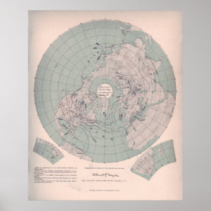 Historisk väder Karta Poster