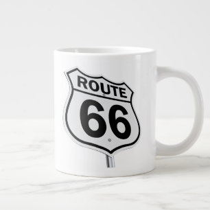 Historisk väg 66 jumbo mugg
