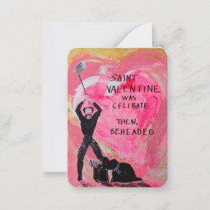 Historisk Valentine Anteckningskort