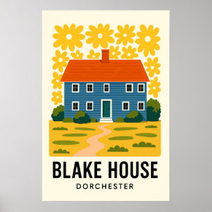 Historiska Blake House Poster
