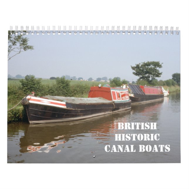 Historiska brittiska kanalfartyg 2016 kalender (Omslag)