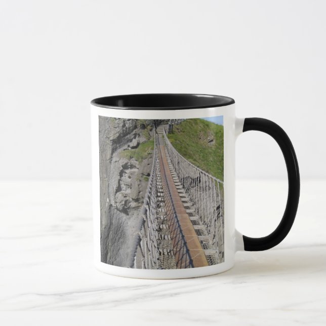 Historiska Carrick-a-rede repbro, norra Mugg (Höger)