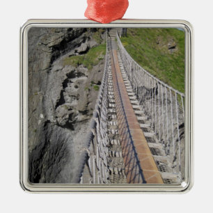 Historiska Carrick-a-rede repbron, norra Julgransprydnad Metall