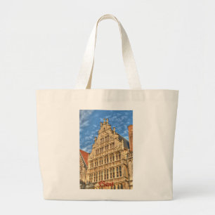 Historiska centrum i Gent, Belgien Jumbo Tygkasse