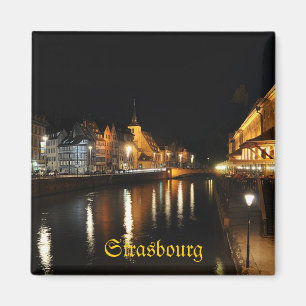 Historiska centrum i Strasbourg, Frankrike resa Magnet