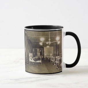 Historiska Foto-Brandmän för vintageca 1918 i Mugg